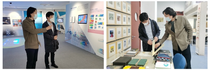 北京國圖創(chuàng)新文化服務到校參觀交流 搭建文化資源共享平臺